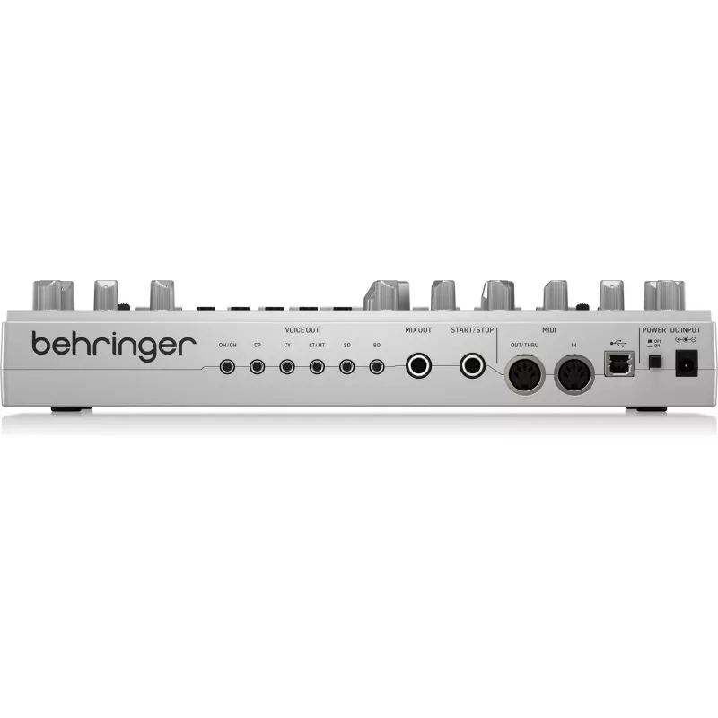 Behringer RD-6-SR analoginė būgnų mašina - sidabrinė