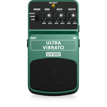 Behringer UV300 Ultra Vibrato efektų pedalas žalias/juodas