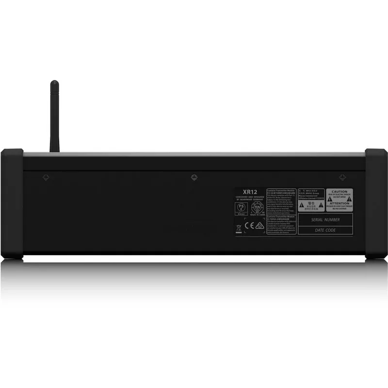 Behringer XR12 Audio Mixer 12 kanalų juoda