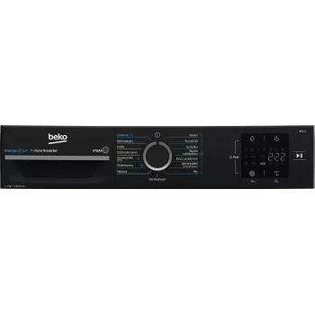 Beko BM3WFU3721WBW 7 kg 1200 aps./min priekinio pakrovimo skalbimo mašina su SteamCure ir Bluetooth
