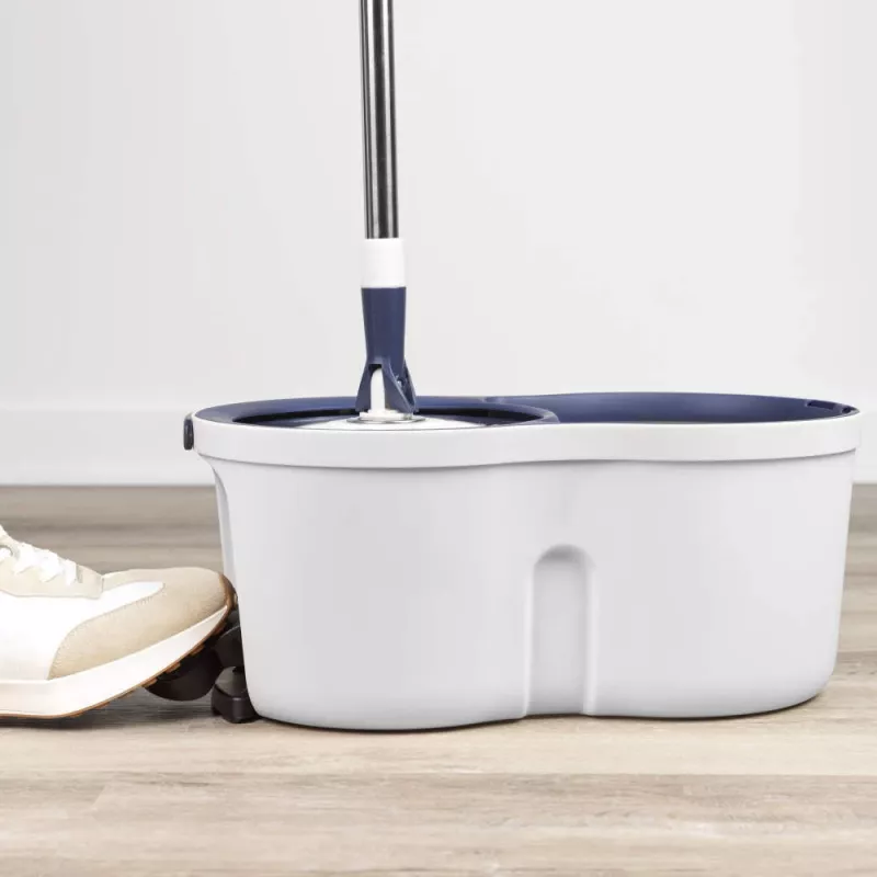 Beldray LA00000005EU7 Spin Mop & Refill Head - Pilka/Mėlyna