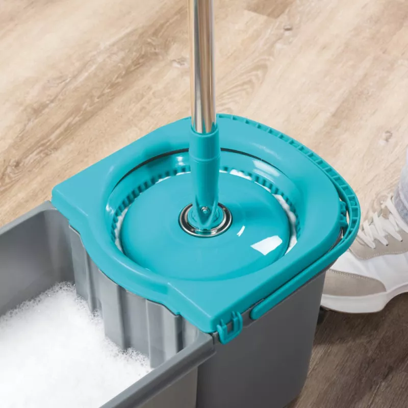 Beldray LA00000006UFEU7 Anti-bac Dual Compartment Spin Mop & Refill Head
