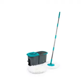 Beldray LA00000006UFEU7 Anti-bac Dual Compartment Spin Mop & Refill Head