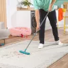 Beldray LA00000011UFEU7 Anti-Bac Dual Action Rubber Head Broom su teleskopine rankena, pilka/juoda