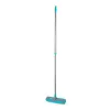 Beldray LA00000011UFEU7 Anti-Bac Dual Action Rubber Head Broom su teleskopine rankena, pilka/juoda