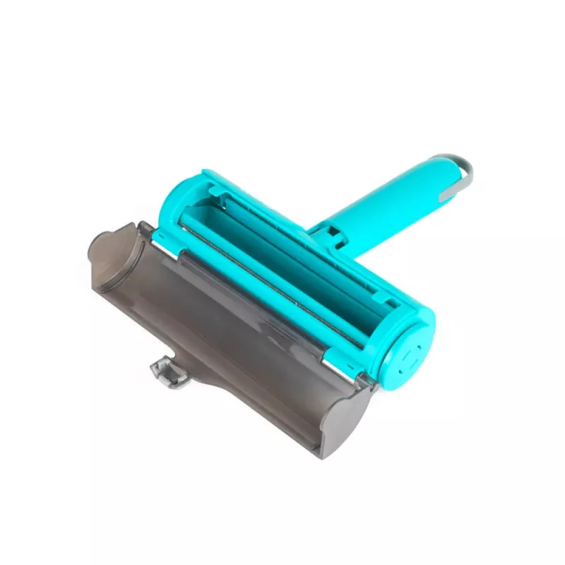 Beldray LA00000016TQEU7 Lint Roller Brush - Daugkartinis savaime išsivalantis dvipusis audinių šepetėlis drabužiams, apmušalams, gyvūnų plaukams - pilka/balta