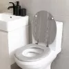 Beldray LA00000074GRYPEU7 Medinis tualeto dangtis - lėtas uždarymas, pilka, ovali
