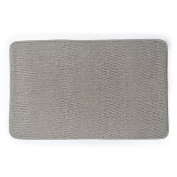Beldray LA00000099NEU7 Anti-Mould Memory Foam Bath Mat 50 x 80 cm, Grey