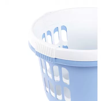 Beldray LA00000174CRNEU7 Skalbinių krepšelių rinkinys 2 vnt., 30L, balta/mėlyna