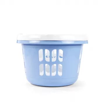 Beldray LA00000174CRNEU7 Skalbinių krepšelių rinkinys 2 vnt., 30L, balta/mėlyna