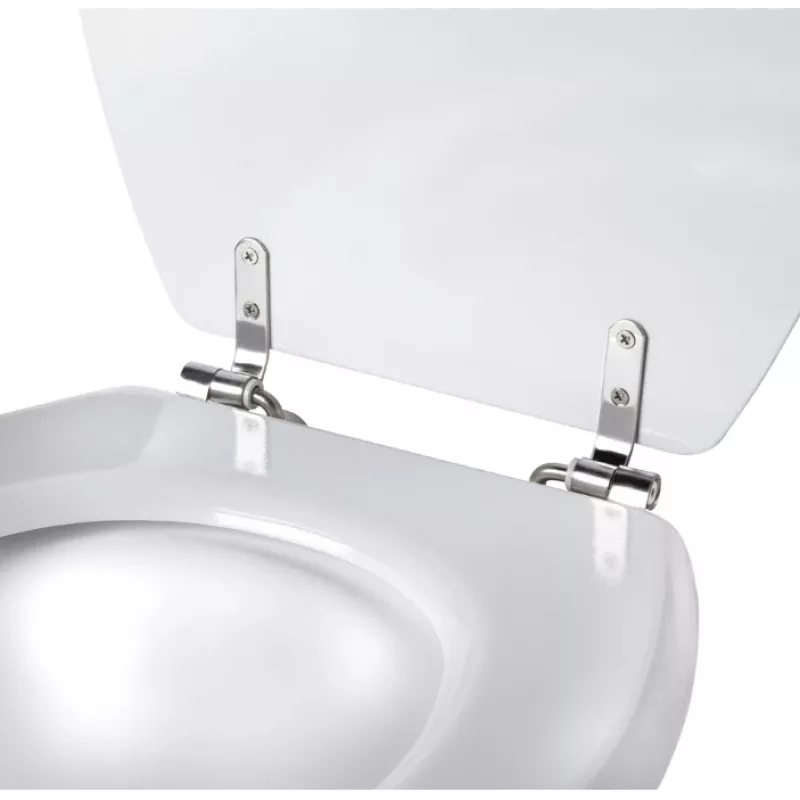 Beldray LA033758WFPEU7 Tualeto sėdynė „Tongue & Groove“ balta MDF