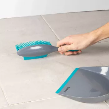 Beldray LA034191UFPEU7 Anti-bac Pet Plus+ Guminiu antgaliu šluotelė ir samtelis