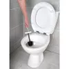 Beldray LA036034WPEU7 Anti-bac Silicone Head Toilet Brush, White