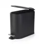Beldray LA036690BLKPEU7 Slimline D formos pedalų šiukšliadėžė, 5 litrai, juoda