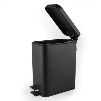 Beldray LA041173BLKPEU7 Slimline pedalinis šiukšlių kibiras 5 litrai, juodas