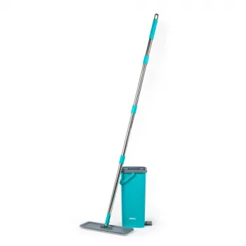 Beldray LA067234NPUF Anti-bac Flat Head Mop & Bucket Set