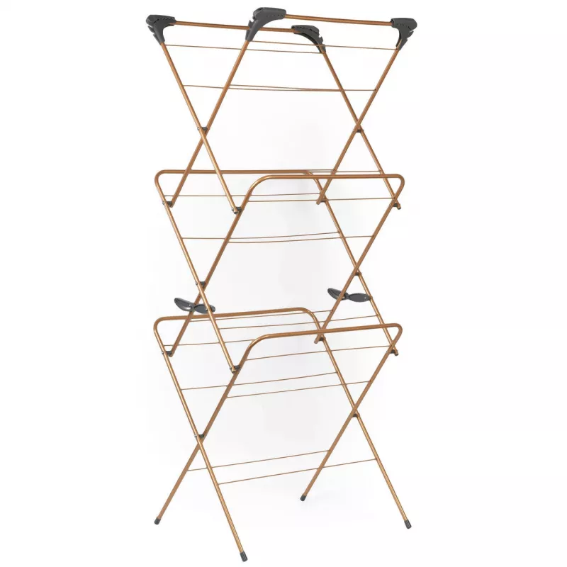 Beldray LA089397GRYEU7 150 Years 3 Tier Airer Grey & Copper
