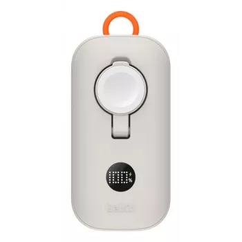 Belkin BoostCharge Pro 10000 mAh nešiojamas įkroviklis su Apple Watch greituoju įkrovikliu, 45W, 2x USB-C, juodas