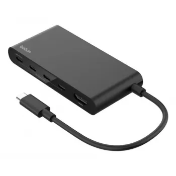 Belkin CONNECT 5-Port USB-C Hub with 4K HDMI and 60W Power Delivery - Black (AVC021HQBK)