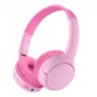 Belkin Soundform Mini 2 Kids belaidės antausinės ausinės, rožinės, Bluetooth 5.0, 30h baterija, USB-C įkrovimas