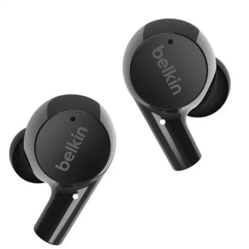 Belkin SoundForm Rise True Wireless Earbuds su mikrofonu, Bluetooth 5.2, IPX5, juoda