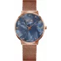 BELLEVUE Moteriškas laikrodis B11 Quartz Analoginis 33mm Nerūdijančio plieno korpusas Natūrali oda