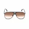 Belstaff Beckinton vyriški akiniai nuo saulės - juodas acetatinis rėmas, pilki lęšiai 61/12/145 mm UV400