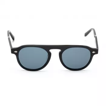 BELSTAFF LARSSON-NEGRO Unisex akiniai nuo saulės 49/21/145 mm juodas rėmelis pilki lęšiai UV400
