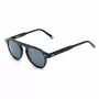 BELSTAFF LARSSON-NEGRO Unisex akiniai nuo saulės 49/21/145 mm juodas rėmelis pilki lęšiai UV400