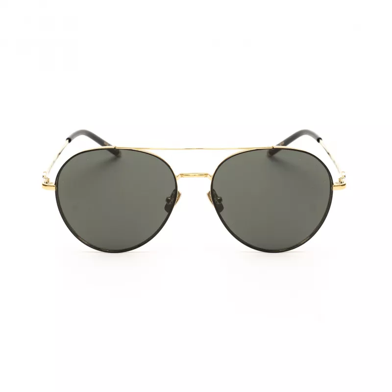Belstaff Magnumdoradon Unisex Sunglasses - 58/17/145 mm - Black Frame Grey Lens