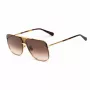 Belstaff Men's Sexton Pilot Sunglasses Gunmetal Grey 63mm