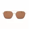 Belstaff Merrick II vyriški akiniai nuo saulės smėlio spalvos rudo gradiento 57 mm