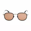 BELSTAFF Orwell-S071 vyriški akiniai nuo saulės – juodas acetatinis rėmelis, pilki UV400 lęšiai, 50/22/150 mm