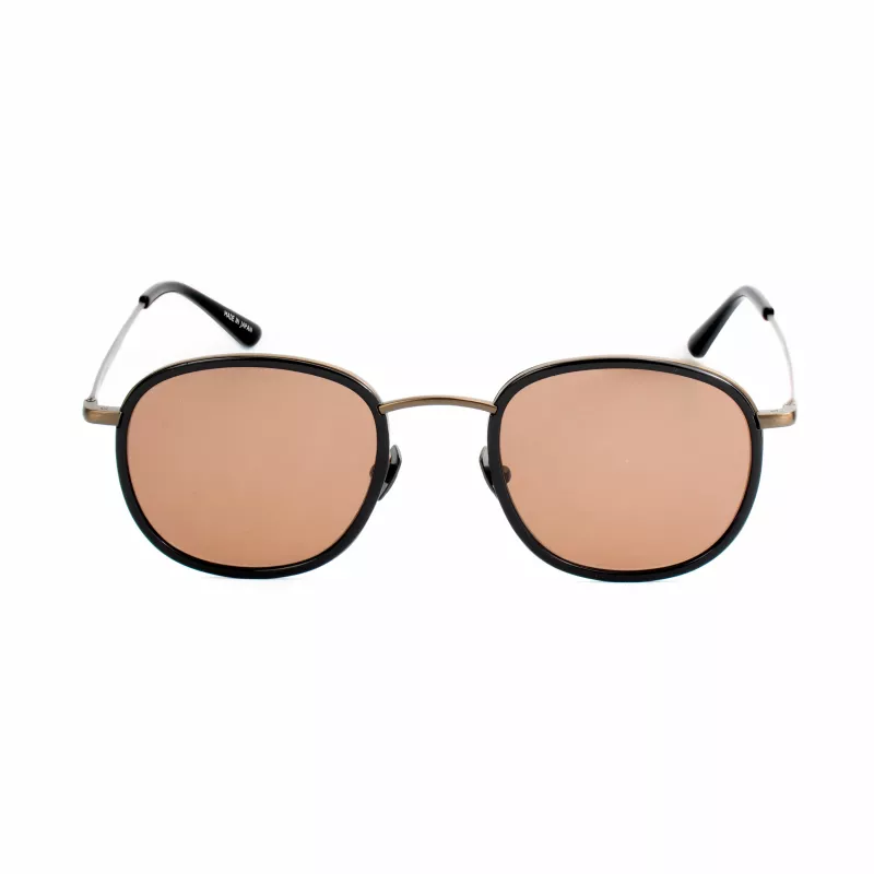 BELSTAFF Orwell-S071 vyriški akiniai nuo saulės – juodas acetatinis rėmelis, pilki UV400 lęšiai, 50/22/150 mm