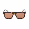 Belstaff Randford S153 Unisex akiniai - Juodas acetatinis rėmelis, pilki polikarbonatiniai lęšiai, 52 mm