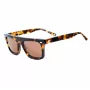 Belstaff Randford S153 Unisex akiniai - Juodas acetatinis rėmelis, pilki polikarbonatiniai lęšiai, 52 mm