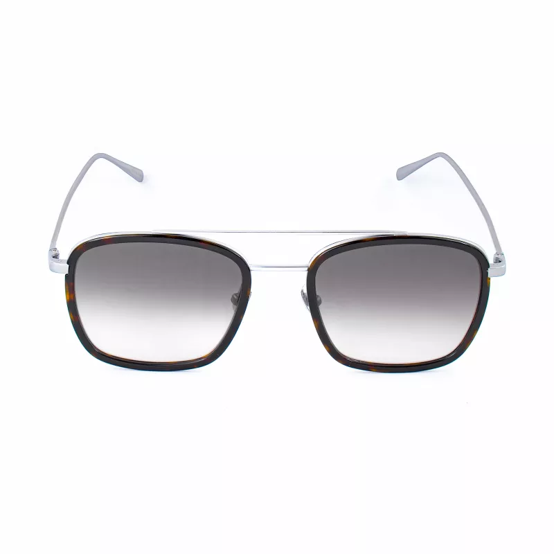 Belstaff RYERCLEARS08 Vyriški kvadratiniai acetatiniai akiniai nuo saulės, skaidrus rėmelis, skaidrūs lęšiai, 54/21/145 mm