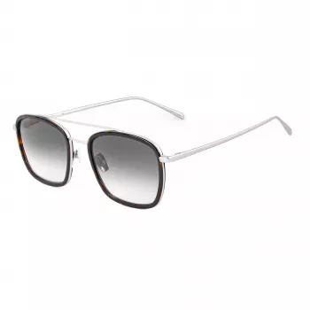 Belstaff RYERCLEARS08 Vyriški kvadratiniai acetatiniai akiniai nuo saulės, skaidrus rėmelis, skaidrūs lęšiai, 54/21/145 mm