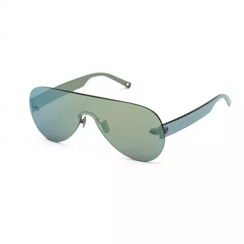BELSTAFF SPEEDMASTERPE Unisex Pilot akiniai - Juodas rėmelis, pilki lęšiai 141/00/145 mm