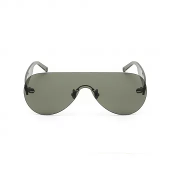 Belstaff Speedmasterve Unisex Akiniai - Gelsvai pilkas rėmelis, dūminiai pilki lęšiai, 141 mm