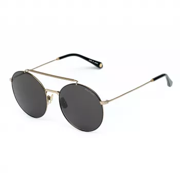 Belstaff Staham Dorado vyriški akiniai nuo saulės - Pilot Square acetatinis rėmelis UV400 pilki lęšiai 54mm