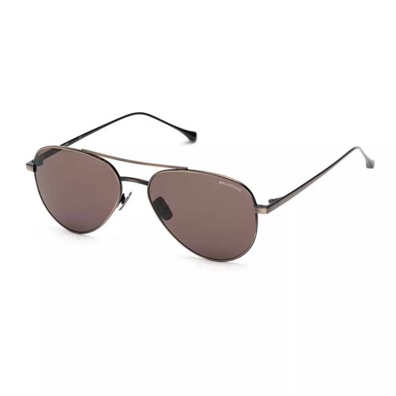 Belstaff Trialmaster Unisex akiniai nuo saulės rudi 55/18/135 mm