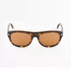 BELSTAFF Unisex Mitchum S201 Akiniai - Acetato Rėmelis, UV400 Apsauga, 58 mm Lęšiai