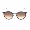 BELSTAFF Unisex Parkgate-S120 Akiniai - Juodas acetatinis rėmelis, pilki polikarbonatiniai lęšiai, UV400 apsauga, 48/21/145 mm