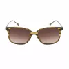 BELSTAFF Moteriški Bonington akiniai nuo saulės BONINGTONS024 - Juodas acetatinis rėmelis, pilki polikarbonatiniai lęšiai, UV400 apsauga, 53 mm lęšio plotis