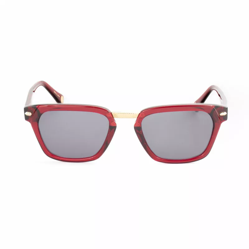 BELSTAFF moteriški akiniai nuo saulės Cooper-S191 - kvadratinis acetatinis rėmelis, UV400 apsauga, 52 mm lęšiai