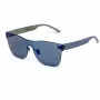 Belstaff Women's Flashgunazul Sunglasses - Blue Acetate Frame with Grey Gradient Lenses
