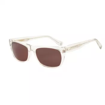 BELSTAFF moteriški akiniai nuo saulės Hudson-S182 - juodas acetatinis rėmelis, pilki polikarbonatiniai lęšiai, 54/17/145 mm