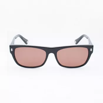 BELSTAFF moteriški akiniai nuo saulės Hudson-S185 - juodas rėmelis, pilki lęšiai, 54 mm