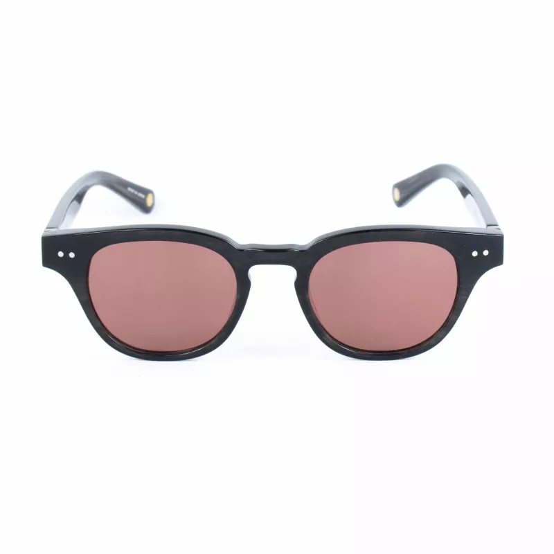 Belstaff moteriški Marshall akiniai nuo saulės MARSHALL-S063 (47/21/148 mm) - juodas acetatinis rėmelis, dūminiai lęšiai